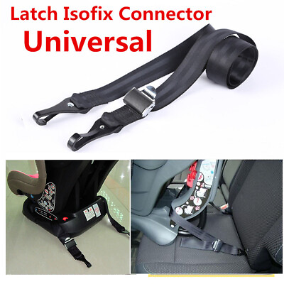 Child Safety Seats Car Seat Strap Kit Install Fixed Belt Connector Isofix Latch $17.51