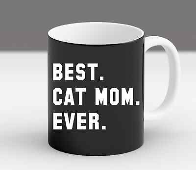 #ad Best Cat Mom Yin Yang Cats Kitties Meow Crazy Cat Lady Gift Coffee Mug $16.99