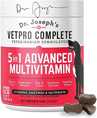 #ad Dog Vitamins And Supplements Pet Multivitamins With Probiotics Glucosamine NEW $51.75