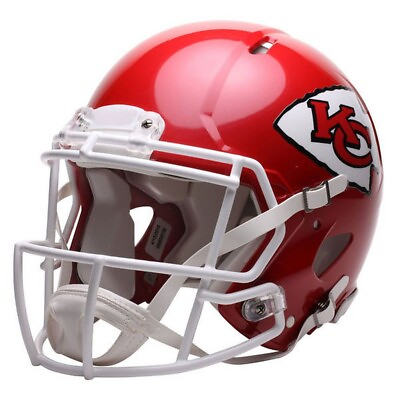 #ad KANSAS CITY CHIEFS Riddell Speed NFL Authentic Football Helmet $289.95