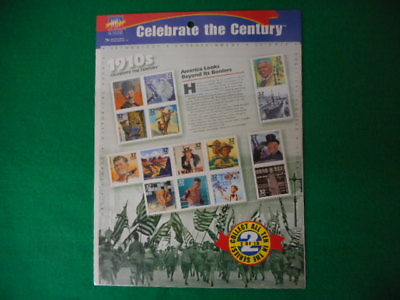 #ad Celebrate the Century 1910#x27;s Mint Stamp Sheet NH VF Original pk $4.95