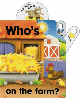 #ad Pull the Lever: Who#x27;s On the Farm?: A Lively Illustrated Interactive Pull the L $8.21