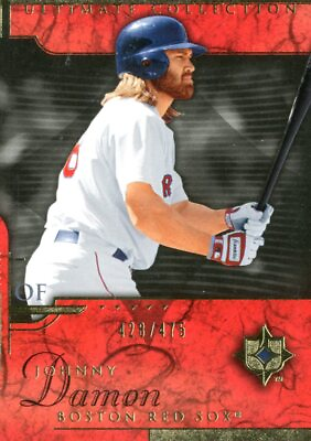#ad 2005 Ultimate Collection Baseball Card #53 Johnny Damon 475 $1.49