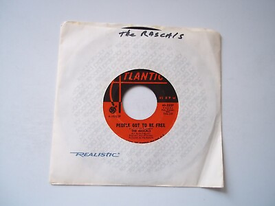 #ad THE RASCALS People Got To Be Free; My World 45 RPM 7quot; Record ATLANTIC 1968 $8.99