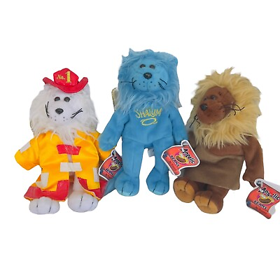 #ad Angelic Beans by Protech Bible Lion 9” Plush Shalom Compassion Daniel 3 Beanies $26.50