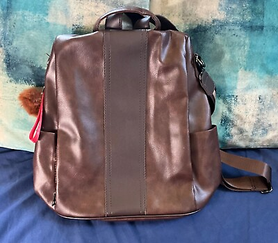 #ad Womens Backpack Purse Leather Anti theft Multipurpose Shoulder Satchel Bag $20.00