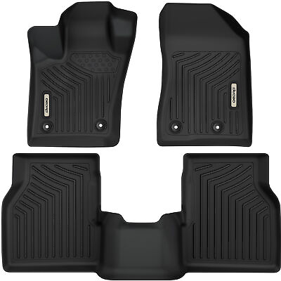 #ad OEDRO Floor Mats Custom for 2017 2024 Jeep Compass All Weather TPE 1st2nd Row $77.99