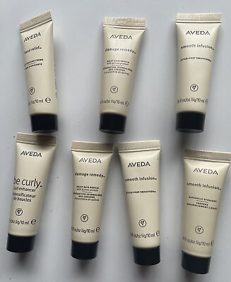 #ad 7 AVEDA Travel Size .34 Assortment BCurlyInfusionDamage ReadyHand Relief More $9.99