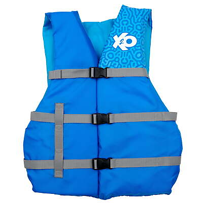 #ad X2O Universal Adult Life Vest and Jacket 30quot; 50quot; Chest Blue Ocean Coral $27.00