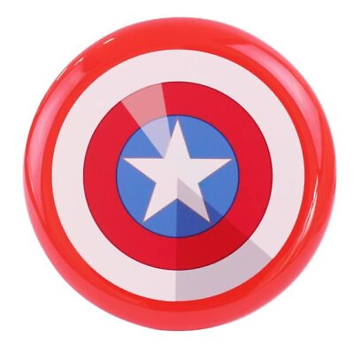 #ad Marka MARVEL Flying Disc Captain America Toy Sports 3 Years Old and Up 190575 $21.75