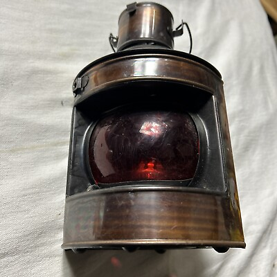 #ad Vintage Port Nautical Lantern COPPER BRASS $44.99
