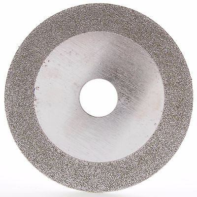 #ad 4quot; inch Diamond Coated FLAT Grinding Disk Wheel Cutting Disc Blades Grit 60 $12.99