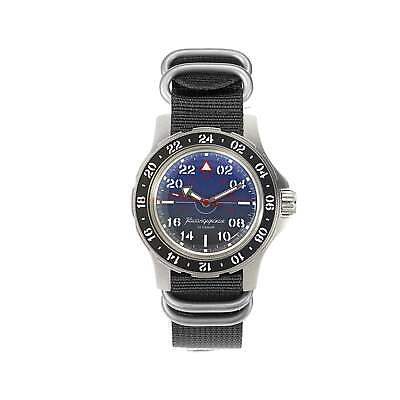 #ad Vostok Komandirskie 18021A Automatic Russian Military Wrist Watch USA SELLER $148.71