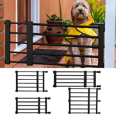 #ad Short Dog Gate Expandable Dog Gate To Step OverPressure Mount Small $51.61