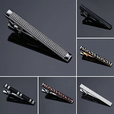 #ad Tie Clip All Match Fine Texture Smooth Surface Anti Fall Tie Clip Portable $8.56