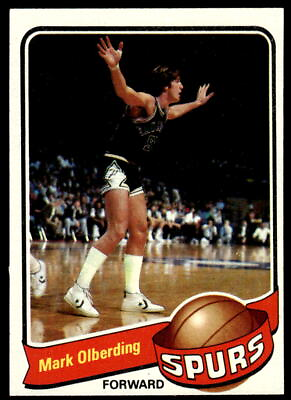 #ad 1979 Topps #98 Mark Olberding San Antonio Spurs RC $1.75