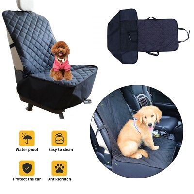Water Resistant Pet Dog Front Seat Cover Non Slip Car Van SUV Seat Protector USA $18.99