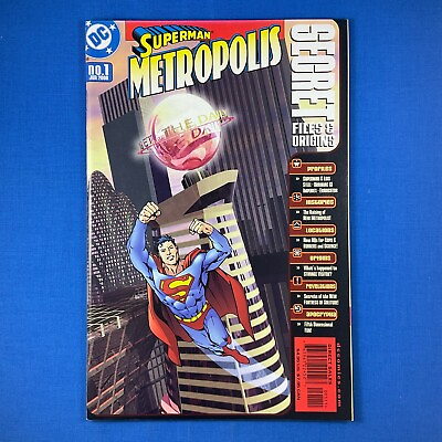 #ad Superman Metropolis Secret Files and Origins #1 DC Comics 2000 64pages $1.99