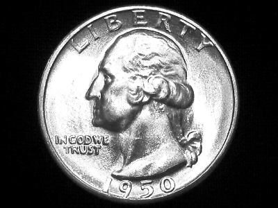 #ad 1950 D Washington Quarter Gem Uncirculated $33.99