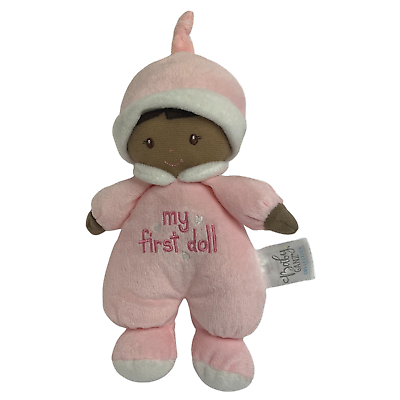 #ad Ganz Baby Collection My First Doll Plush Rattle Pink Outfit 9” $10.00