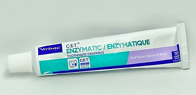 #ad #ad Virbac C.E.T Enzymatic Toothpaste For Dogs Cats Beef Flavor 2.5 oz. Exp:08 26 $12.99