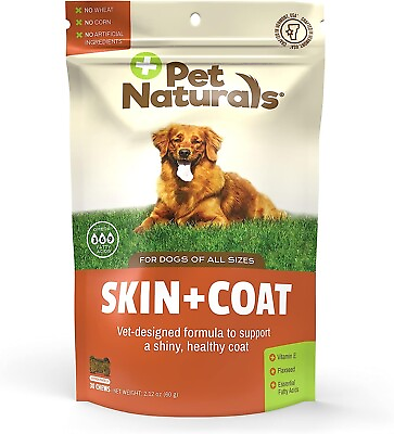 #ad Dogs Skin amp; Coat Support For Dry Itchy amp; Irritated Skin All Natural 30 Chews $12.99