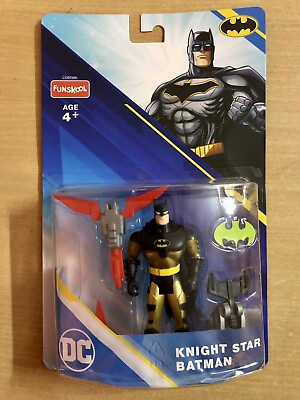 #ad Funskool Batman Knight Star Action Figure Collectible Toy Age 4 FREE SHIP $33.24
