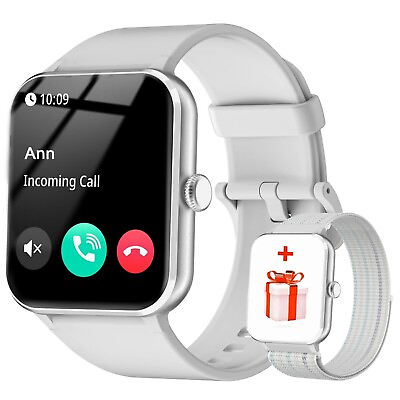 #ad Smart Watch For Men Women Waterproof Smartwatch Bluetooth iPhone Samsung $27.99