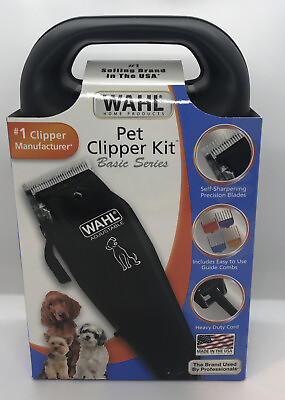 #ad WAHL PET CLIPPER KIT BASIC SERIES SELF SHARPENING PRECISION BLADES 9160 210 $18.00