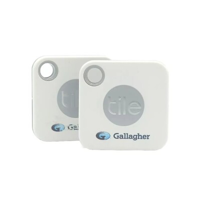 #ad Tile Mate 2 pack BRANDED quot;Gallagherquot; Bluetooth Item Tracker NEW SEALED 2020 $23.95