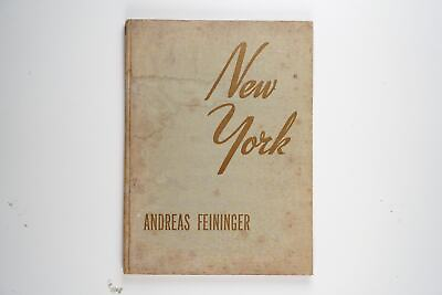 #ad New York by Andreas Feininger 1945 $85.00