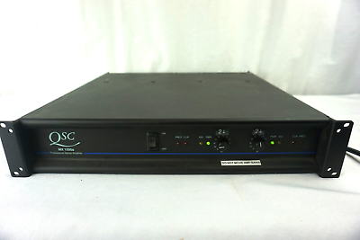 #ad QSC MX 1500a Two Channel Power Amp Amplifier $199.95