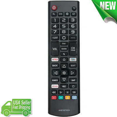 #ad New AKB75675304 Replace Remote Control for LG Smart TV 50UN7000PUC 65UN7000PUD $5.45