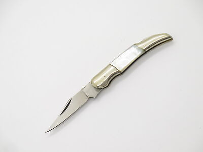#ad Vintage 1980s Frost Seki Japan Miniature 2.25quot; MOP Lockback Folding Pocket Knife $32.95