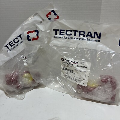 #ad TECTRAN 107PCRZFX GLADHAND POWDERCOATED RED EMERGENCY Lot Of 2 $22.10