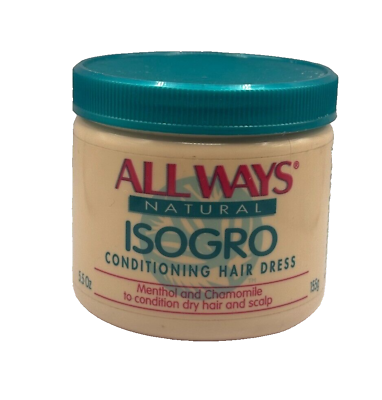 #ad All Ways Natural Isogro Conditioning Hair Dress AllWays Super Gro 5.5 oz $44.99