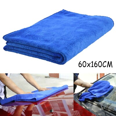 #ad Large Microfibre Cleaning Car Detailing Soft Clothes Wash Towels Duster Towels $17.12