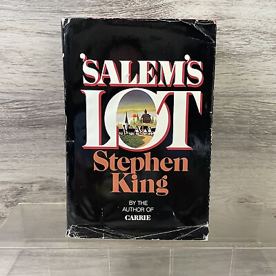 #ad Stephen King Salem’s Lot Book Hardcover Doubleday 1975 Horror $80.00