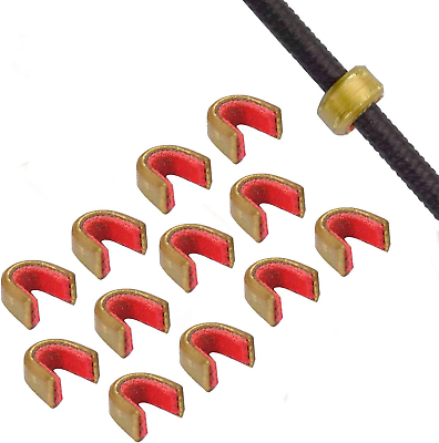 #ad Bow String Nocking Points – Bowstring Nock Point Archery Accessories Brass Nock $13.74