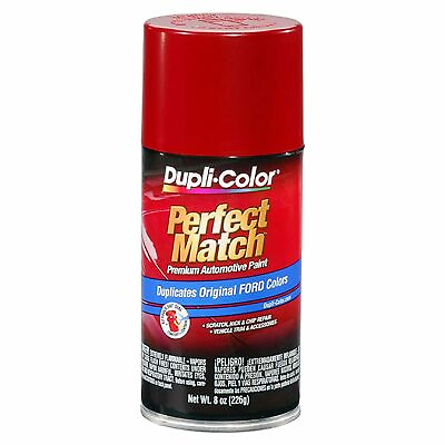 #ad Dupli Color EBFM01887 Perfect Match Automotive Spray Paint Ford Candy Apple Red $17.79
