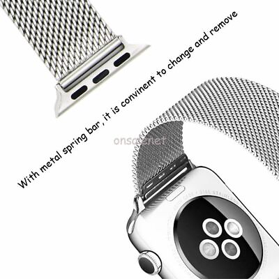 #ad For Apple Watch Series 8 1 Le Veil® Original HQ Watch Band Free Cover $19.99