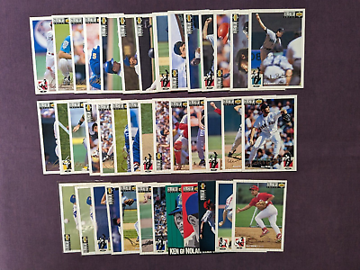 #ad 1994 Collector#x27;s Choice Baseball Silver Signature Parallel Inserts $1.00