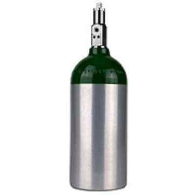 #ad Medical C M9 Aluminum Oxygen Cylinder Tank 8.8 cu ft CGA870 Standard Valve $38.99