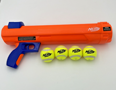 #ad NERF Dog Tennis Ball Gun Launcher 2016 Hasbro Shoots up to 50 Feet $44.97