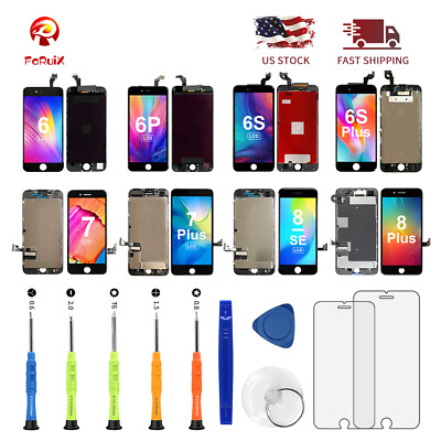 #ad For iPhone 8 7 6S Plus LCD Touch Display Screen Digitizer Replacement Tools Lot $13.92