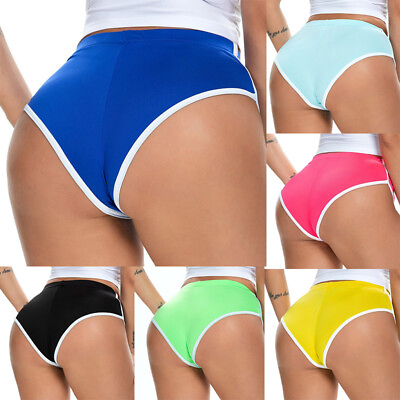#ad Workout Pants Fitness Shorts Hot Mini Sports Waist Women Mid Micro Pants S ❀ C $8.78