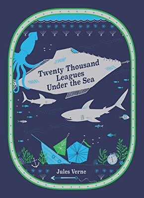 #ad Twenty Thousand Leagues Under the Sea Barnes amp; Noble Children#x27;s Leatherboun... $8.18