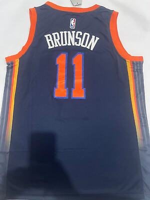 #ad New York Basketball #11 Jalen Brunson Basketball Stitched Jersey $65.99