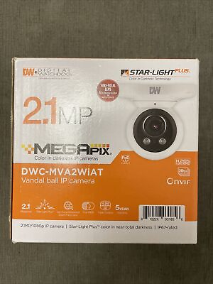 #ad DW MEGApix DWC MVA2WIAT 1080p Outdoor Network Ball Night Vision Security Camera $239.00