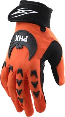 #ad PHX Mudclaw Gloves Tempest Orange Adult Small Honda Yamaha Suzuki ATV UTV SSR $28.90